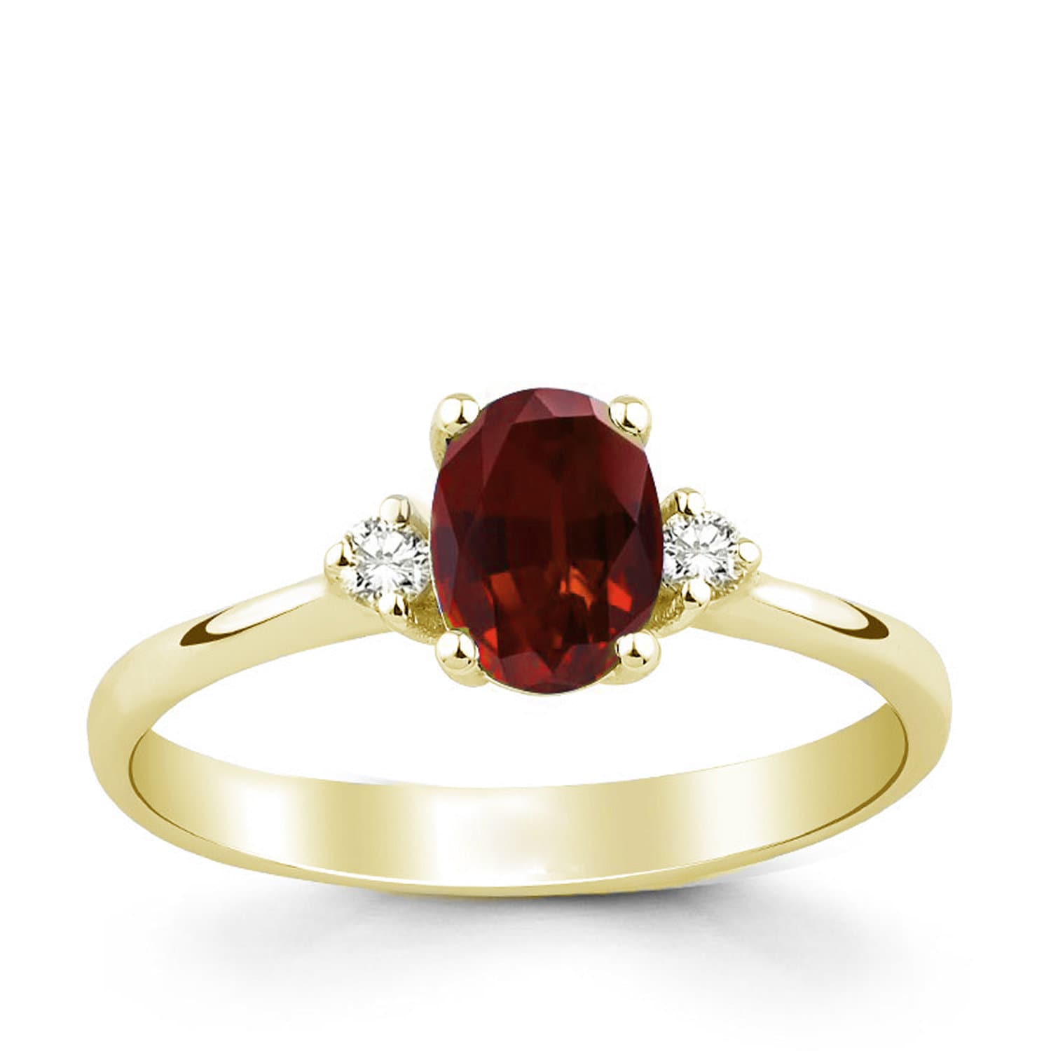 8k - 14k - 18k Gold | Oval Cut Blue Sapphire Gemstone Elegant Ring