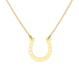 14K Gold | Horseshoe Minimal Necklace