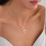 14k Gold | Initial Necklace