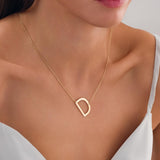10k Gold | Initial Necklace