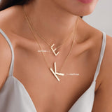 14k Gold | Initial Necklace