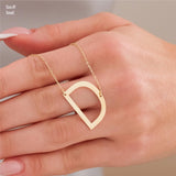 14k Gold | Initial Necklace