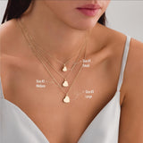 10k Gold | Heart Cremation Urn / Ash Holder Necklace