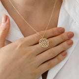 14k Gold | Flower of Life Necklace
