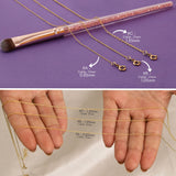 10k Gold | Initial Engraving Necklace