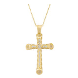14k Gold | Crucifix Pendant Necklace