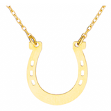 14K Gold | Horseshoe Minimal Necklace