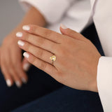 Pearl in Sea Shell Ring