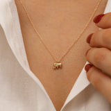 Minimalist Elephant Necklace
