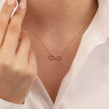 14k Gold | Infinity Necklace