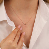 14k Gold | Infinity Necklace