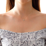 14k Gold | Sun & Evil Eye Necklace