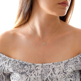 14k Gold | Sun & Evil Eye Necklace