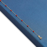 14k Gold | Coral Beaded Necklace