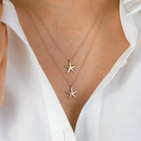 14k Gold | Starfish Marine Necklace