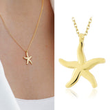 14k Gold | Starfish Marine Necklace