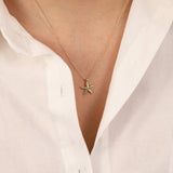 14k Gold | Starfish Marine Necklace