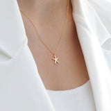 14k Gold | Starfish Marine Necklace