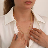 14k Gold | Rope Chain Necklace