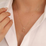 14k Gold | Butterfly Necklace