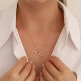 14k Gold | Mother & Baby Necklace