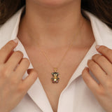 14k Gold | Teddy Bear Necklace