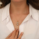 14k Gold | Teddy Bear Necklace