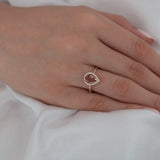 14k Gold | Diaspore Drop Shaped Ring