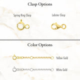 14k Gold | 2mm Rolo Chain Extender