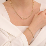 14k Gold | Oval Link Chain Necklace
