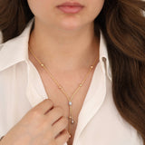 14k Gold | Franco Mesh Chain Necklace