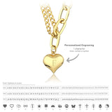 14K Gold | Paperclip & Double Curb Chain Necklace