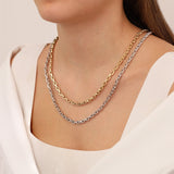 14k Gold | Heavy Square Chain Necklace