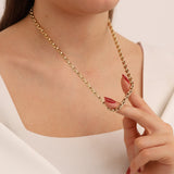 14k Gold | Heavy Square Chain Necklace