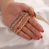 14k Gold | Heavy Square Chain Necklace