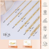 14k Gold | Figaro Chain Bracelet
