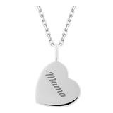 14k Gold | Heart Cremation Urn / Ash Holder Necklace