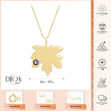 14k Gold | Maple Leaf Necklace