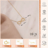 14k Gold | Infinity Necklace