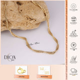 14k Gold | Butterfly - Singapore - Twisted Chain Necklace