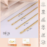 14k Gold | Herringbone Chain Necklace
