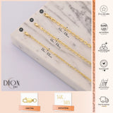 14k Gold | Flat Oval Cable Chain Necklace