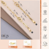 14k Gold | Paperclip & Round Link Chain Necklace