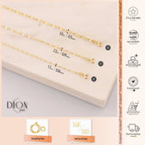 14k Gold | Boomerang Sequin Chain Necklace