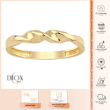 14k Gold | Double Twisted  Ring