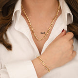 14k Gold | Figaro Chain Layering Necklace