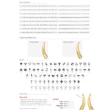 10k Gold | Tusk Cremation Urn / Ash Holder Necklace