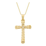 14k Gold | Cross Pendant Necklace
