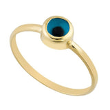 14k Gold | Evil Eye Ring