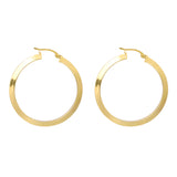 14k Gold | Thin Hoop Earrings